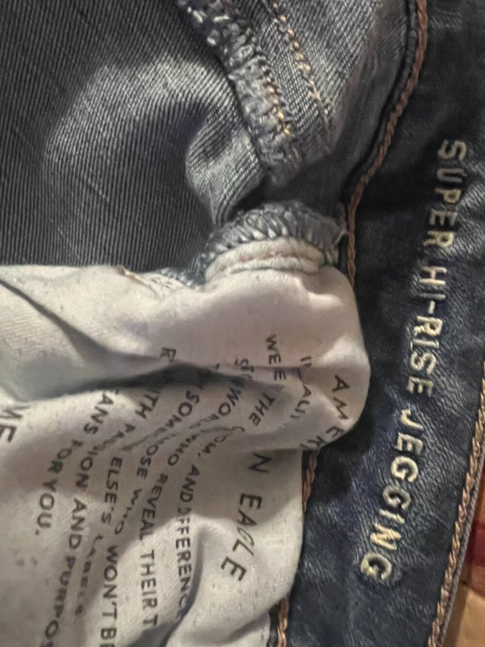 High Rise Jeggings Size 2 - Picture 3 of 5